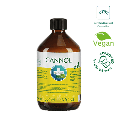 Une huile à la formule unique, et 100% naturelle pour une peau toujours hydratée, Cannol par Annabis.