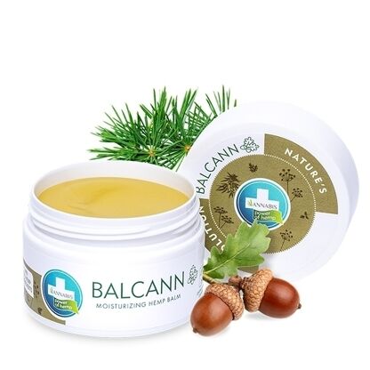 Le baume Balcann de chez Annabis, convient même aux peaux les plus sensibles avec sa formule 100% naturelle.
