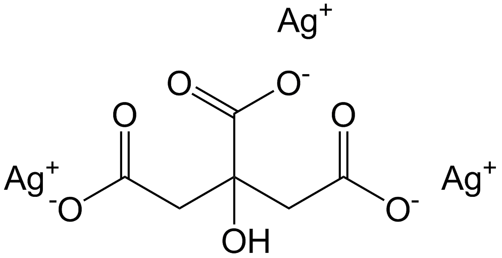 LE CITRATE D’ARGENT : LE CHEVALIER D’ARGENT CONTRE LES ENNEMIS DE LA PEAU - Annabis France Formule chimique du citrate d'argent
